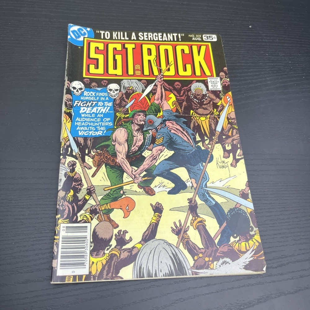 Sgt.‎ Rock #319 To Kill A Sergeant DC Comics Bronze Age War Comic